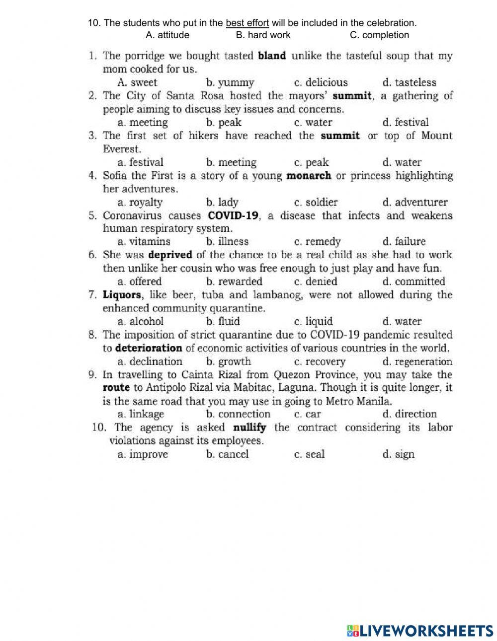 Q1 W3-4 Summative Test in English