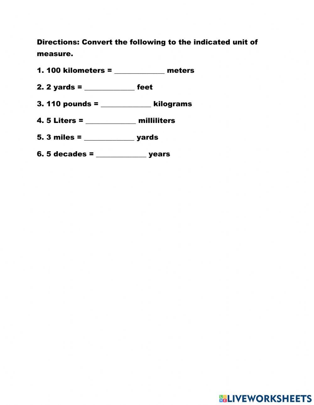 Converts measurements from one unit to another in both Metric and English systems.