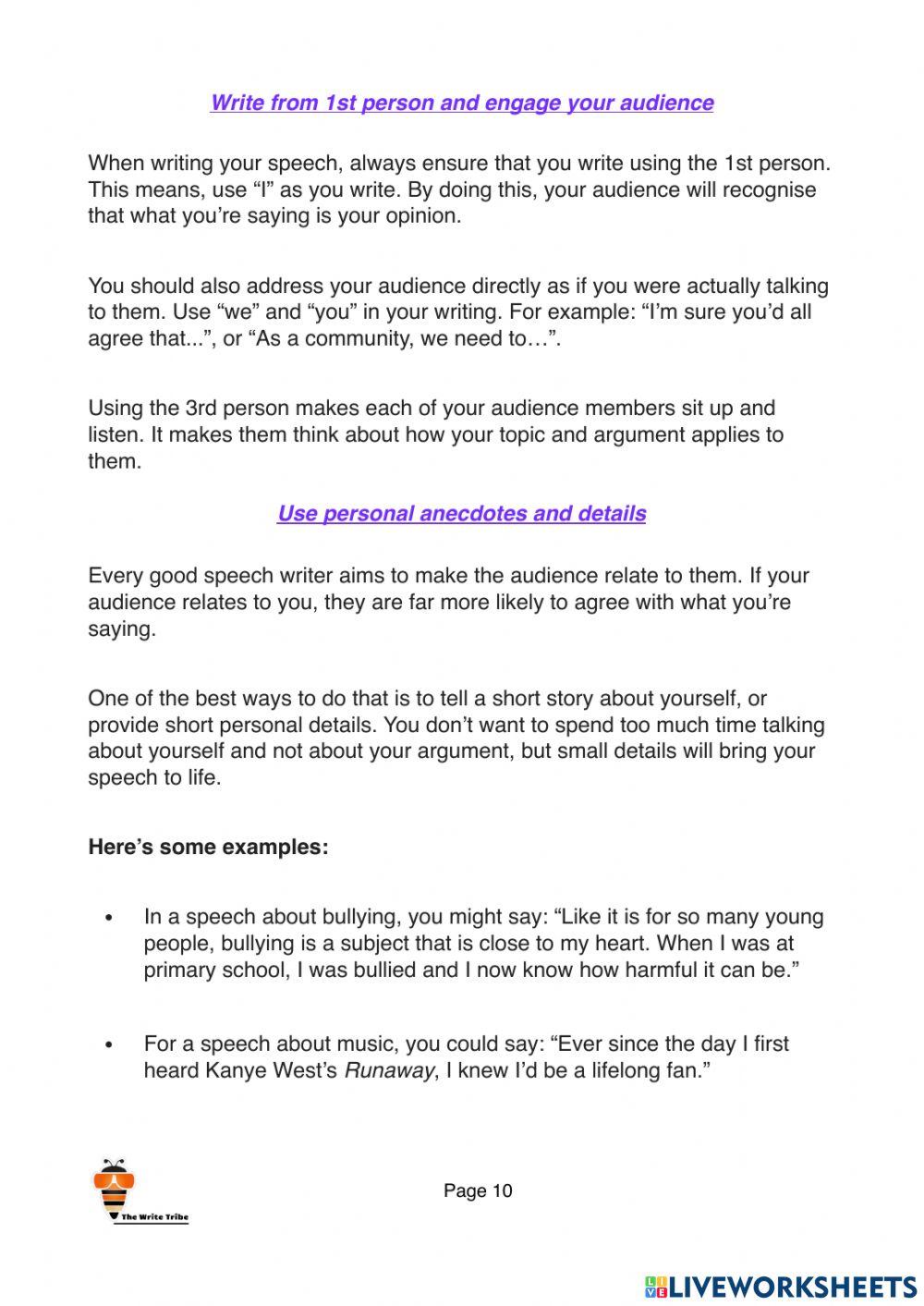 2021 Week 33 Situational: Speech SEC-F part 2