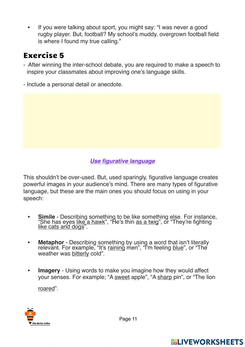 2021 Week 33 Situational: Speech SEC-F part 2