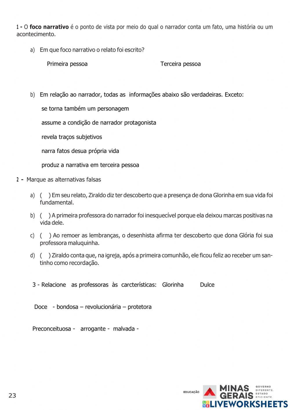 Pet 4- 6º ano - semana 6