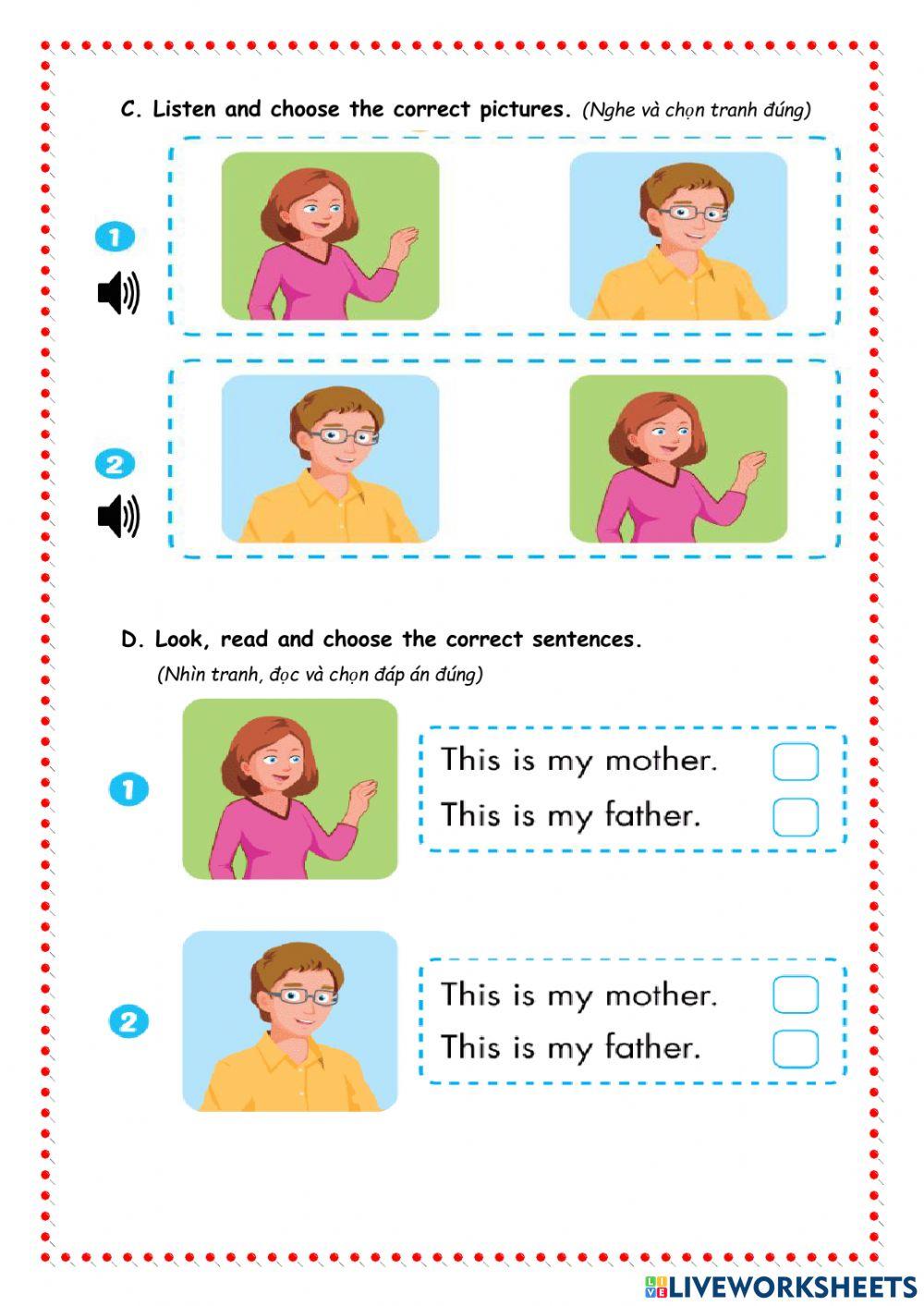 TA1-Unit 1: Family (Lesson 1)