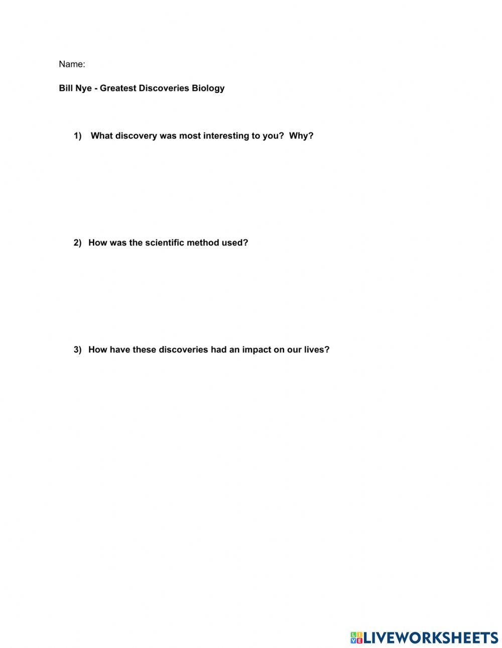 1497025 Bill Nye Greatest Discoveries Biology