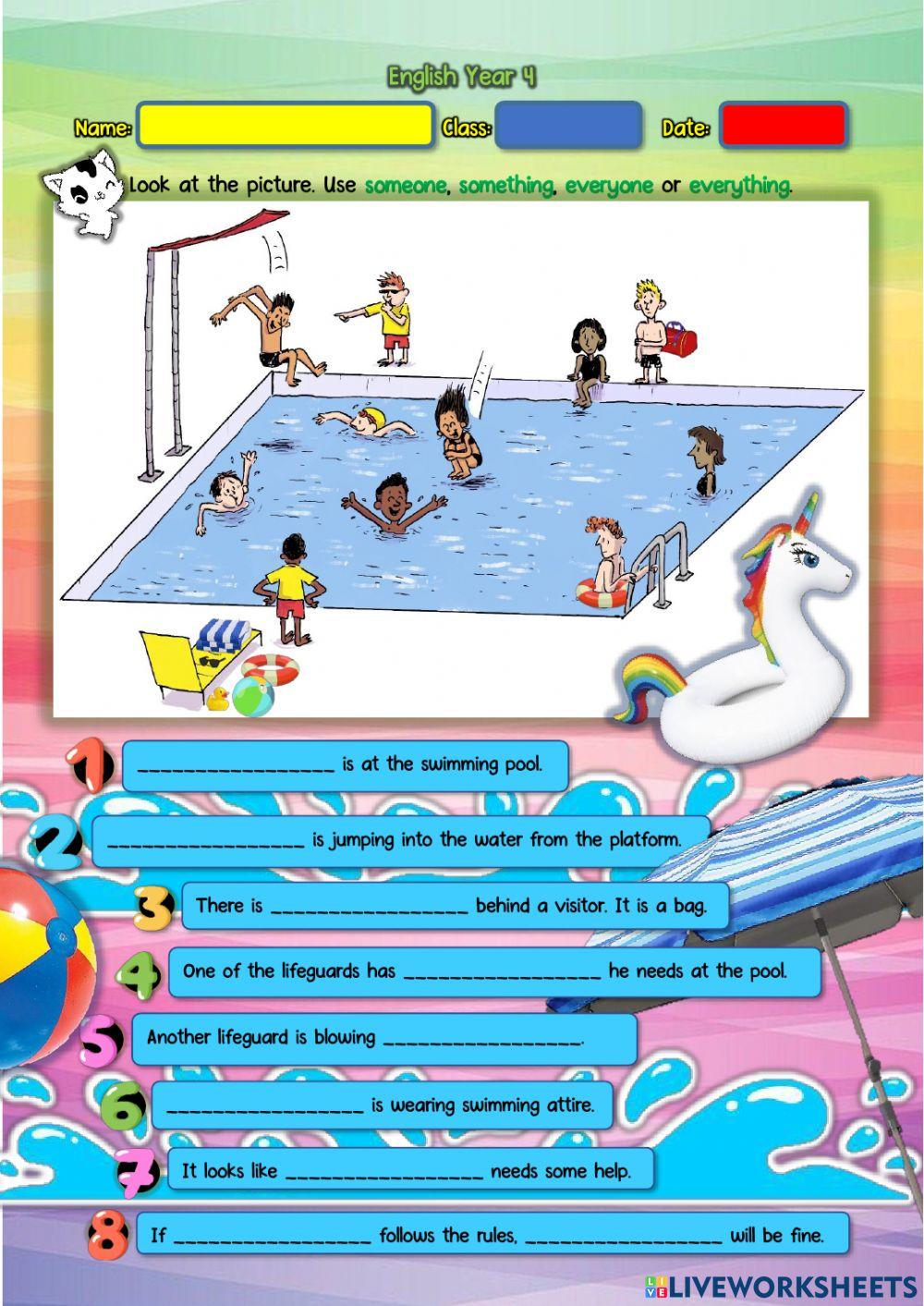 Year 4 English: Helping Out 5