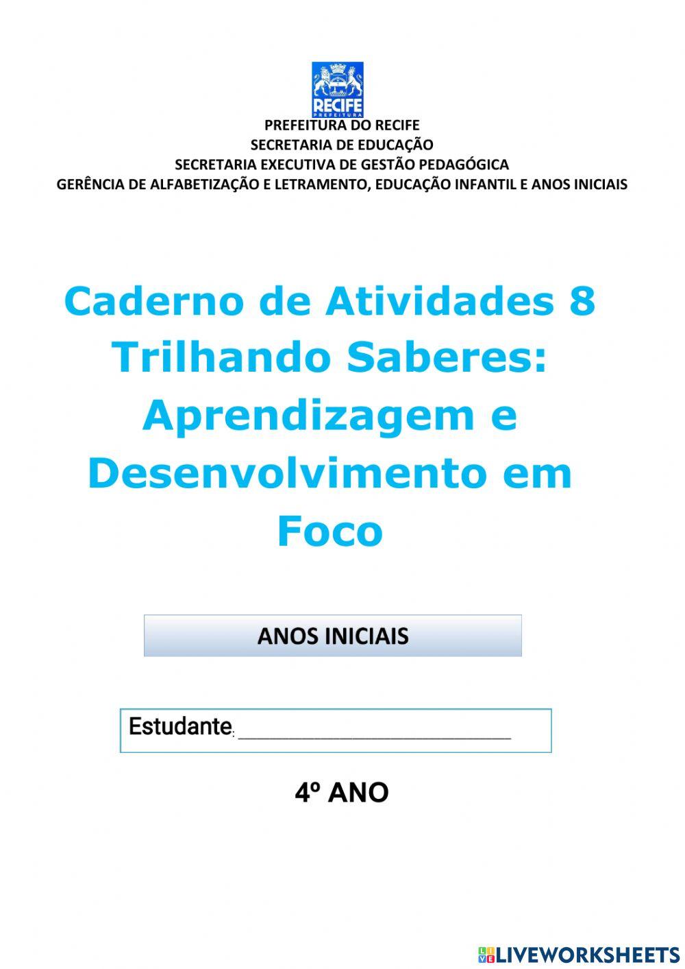 Exercício Interdisciplinar