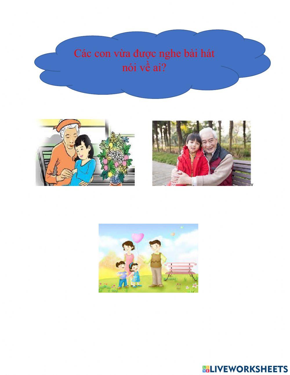 HĐ Dạy hát cháu yêu bà