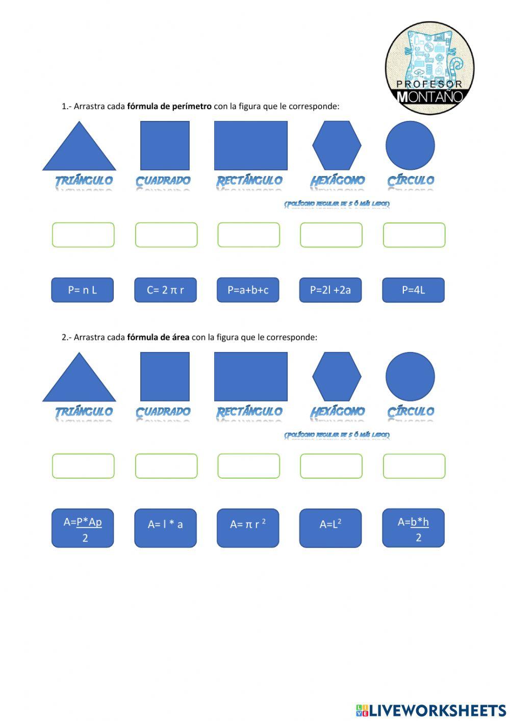 Perímetros y Áreas