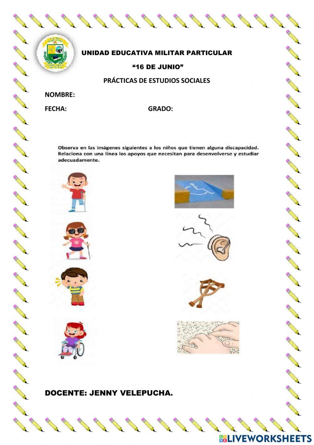 Personas con discapacidad