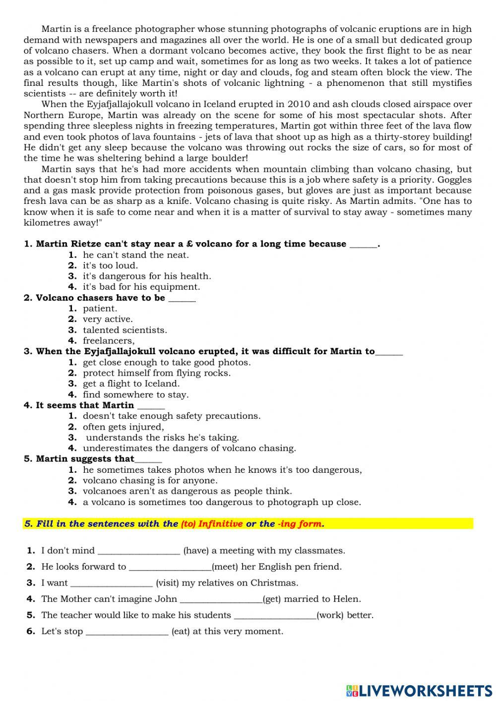 Spotlight 8 Task 8525