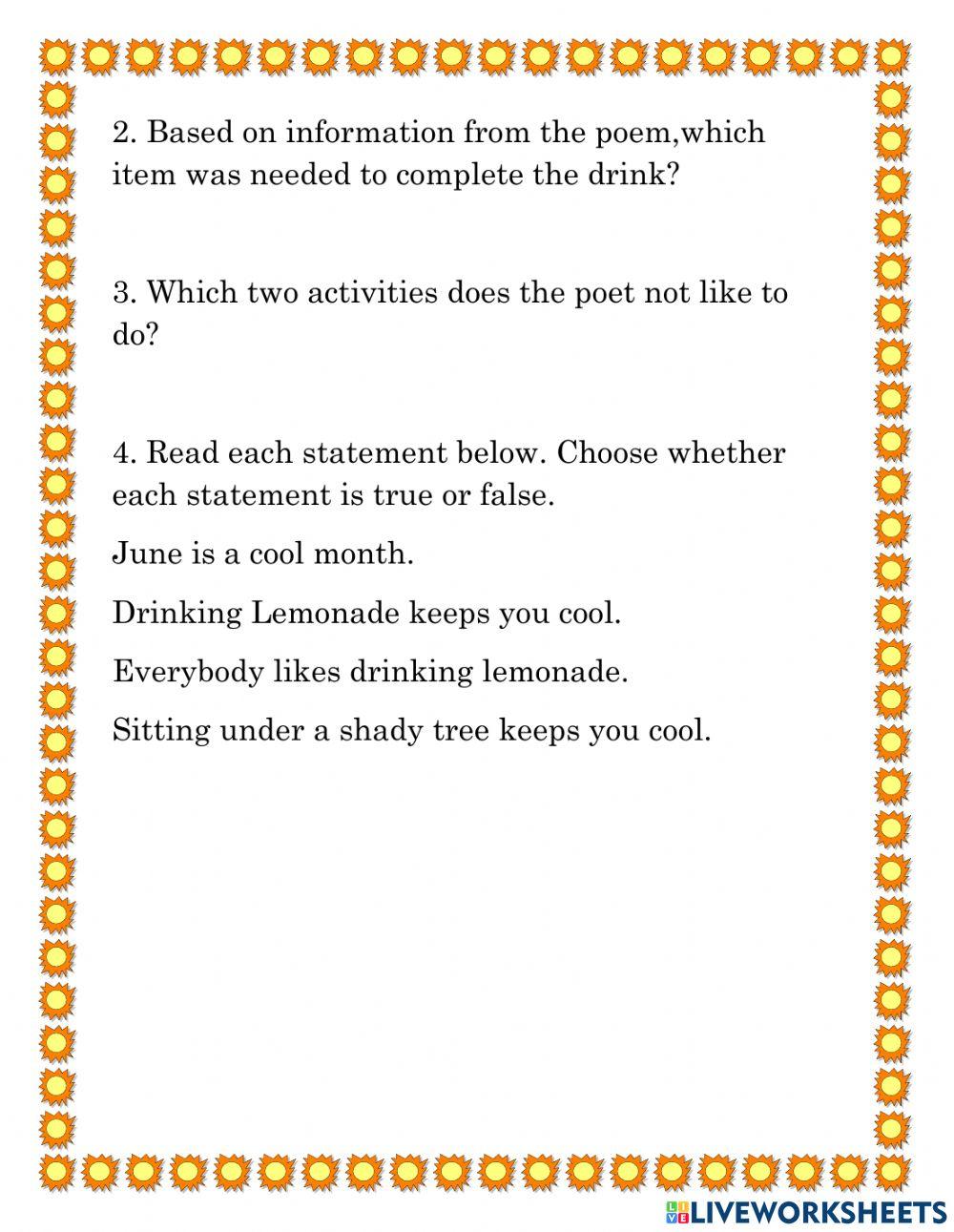 Classification Listening Comprehension Passage