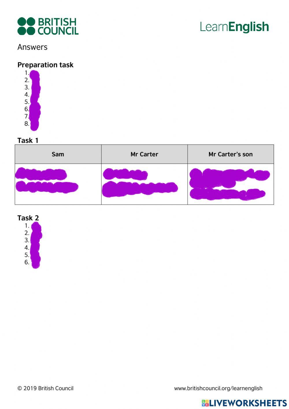 Reading. A Short Story