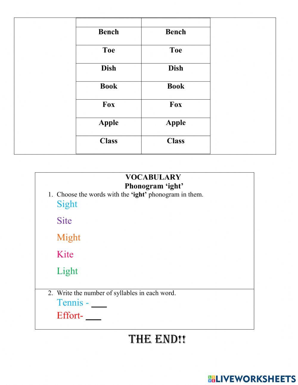 Weekly test 5 term 1