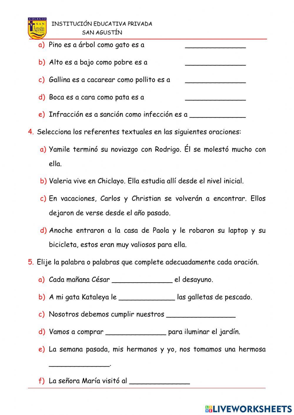 Evaluación Bimestral de RM