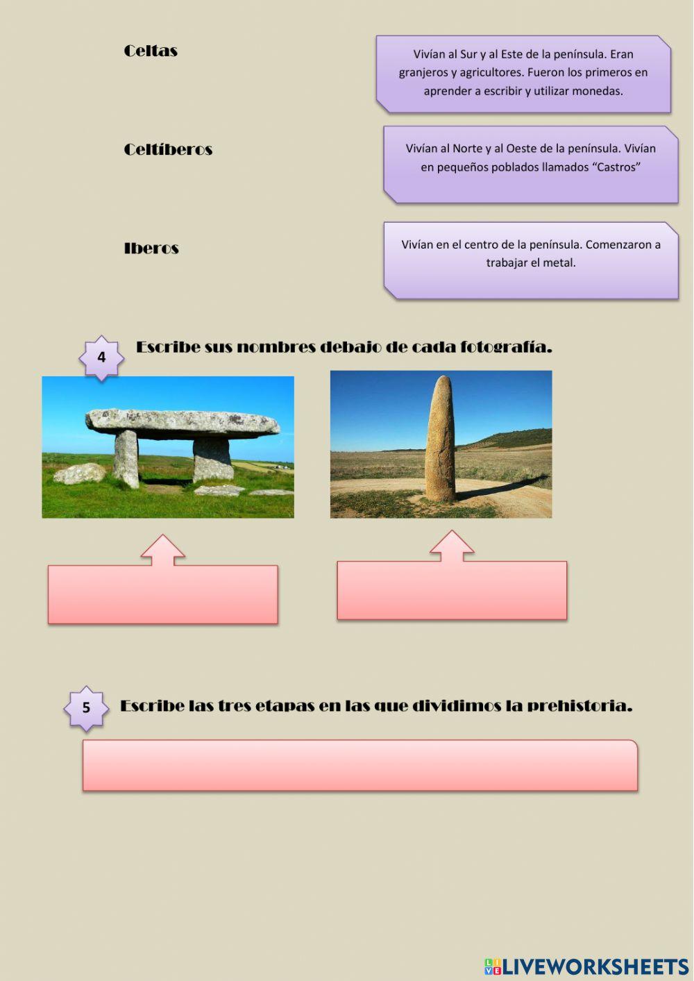 Prehistoria y Edad Antígua
