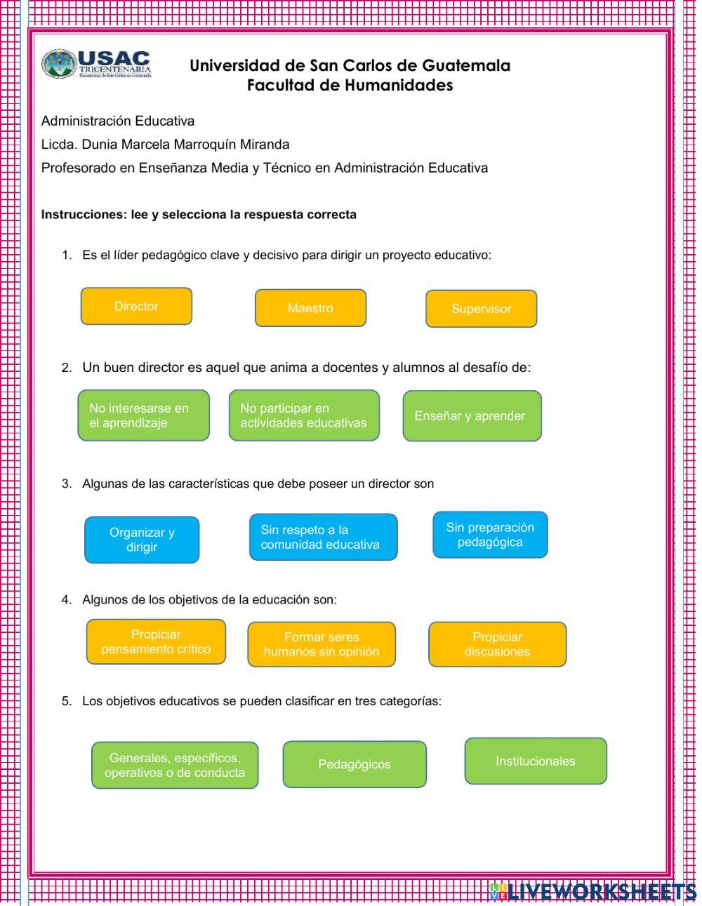 Administración educativa