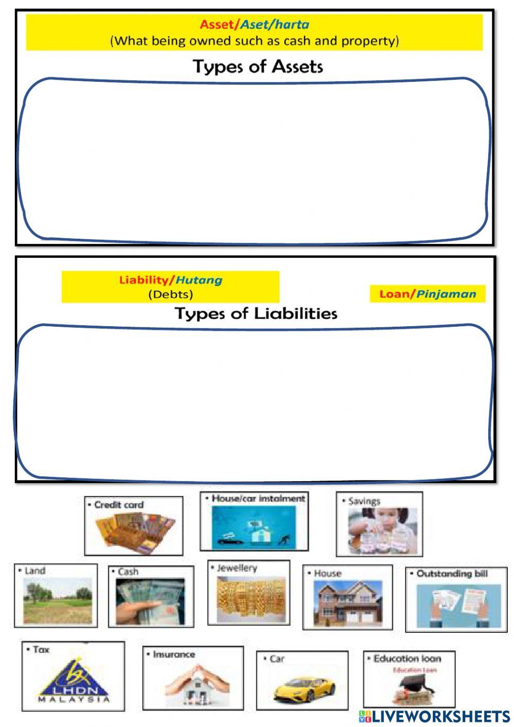 Mathematics Year 6 - Assets & LIability