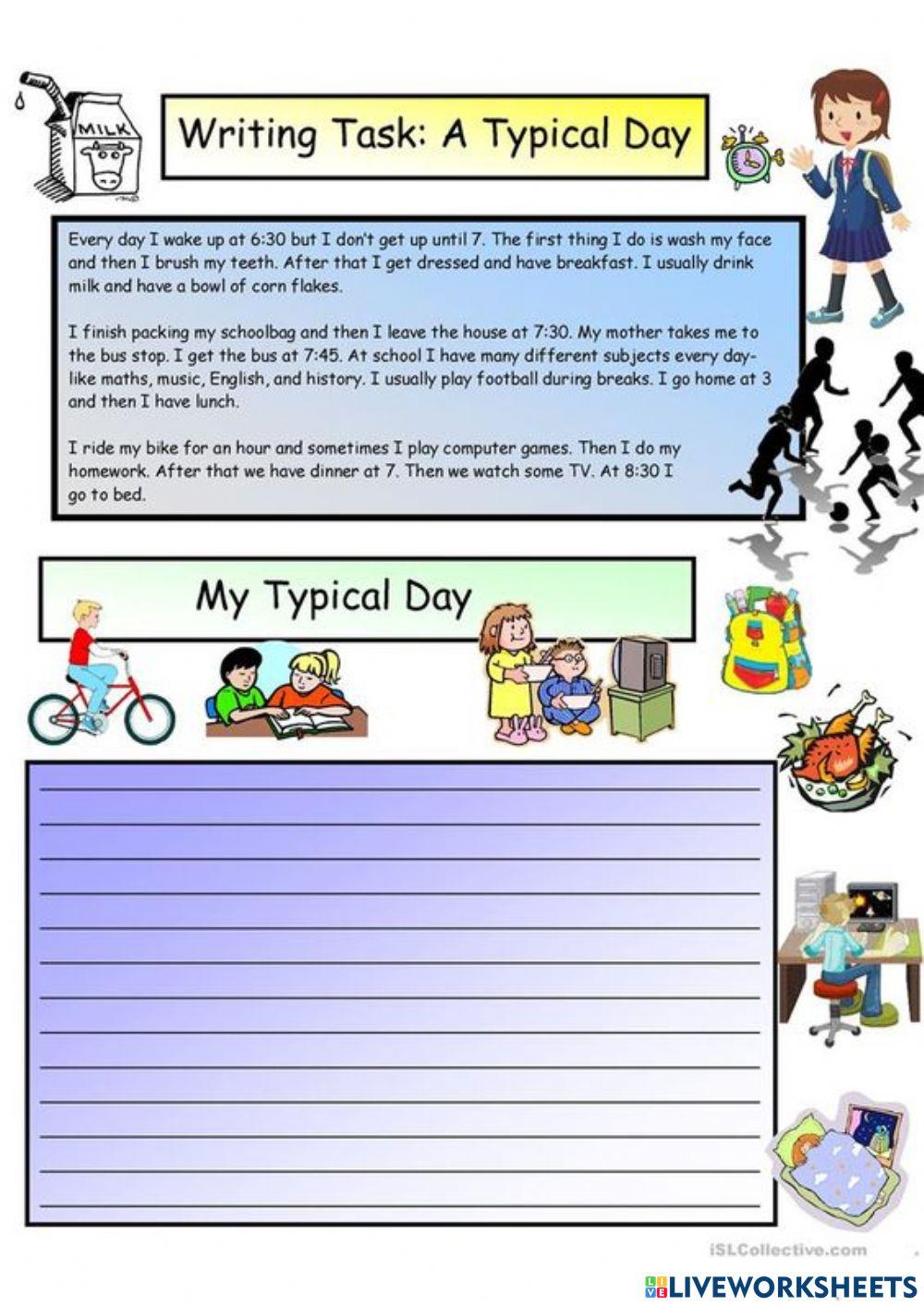 my-typical-day-activity-live-worksheets