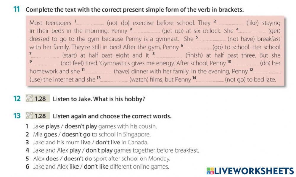 Insight Elementary 1B