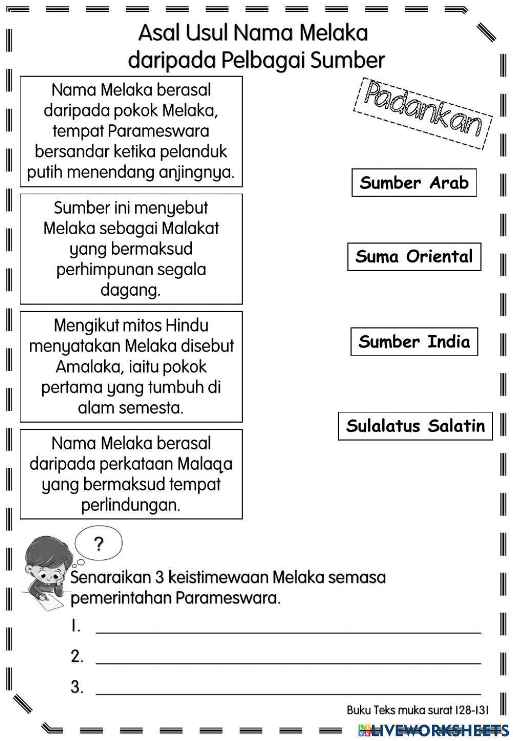 Pengasas Kesultanan Melayu Melaka Bahagian 2