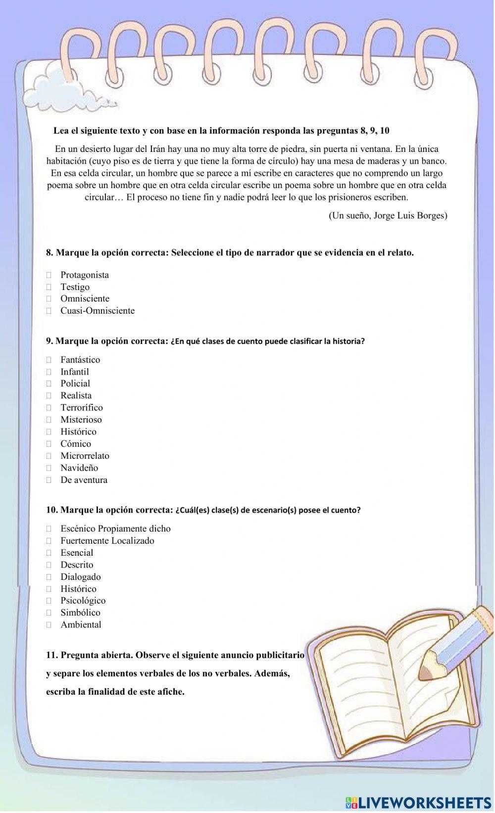 EVALUACIÓN SUMATORIA PRIMER PERIODO