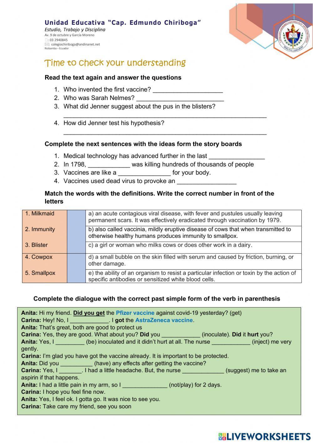 A short history of the first vaccine