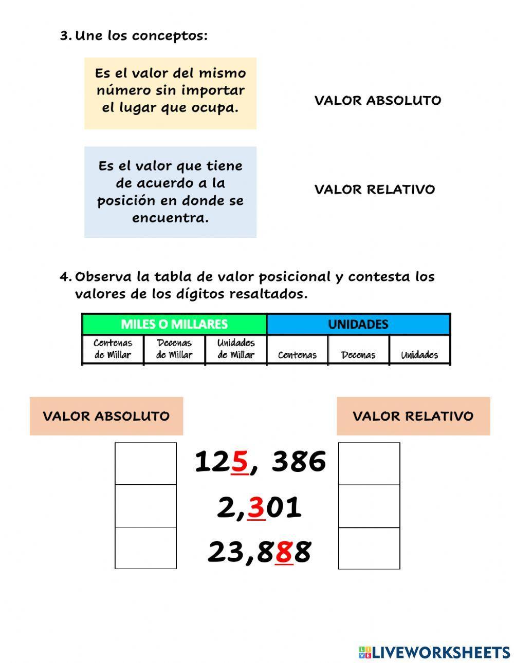 Valor posicional capítulo 4