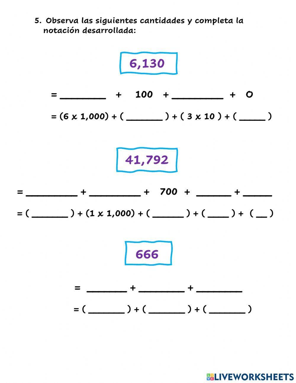 Valor posicional capítulo 4