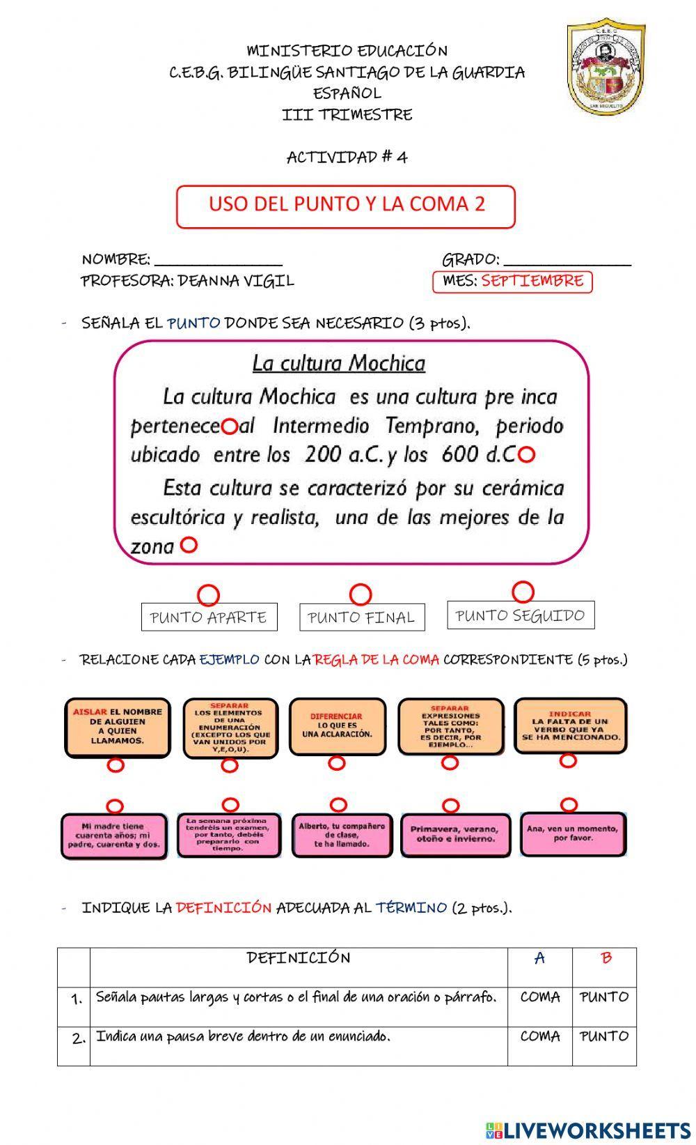 Uso del punto y la coma 2