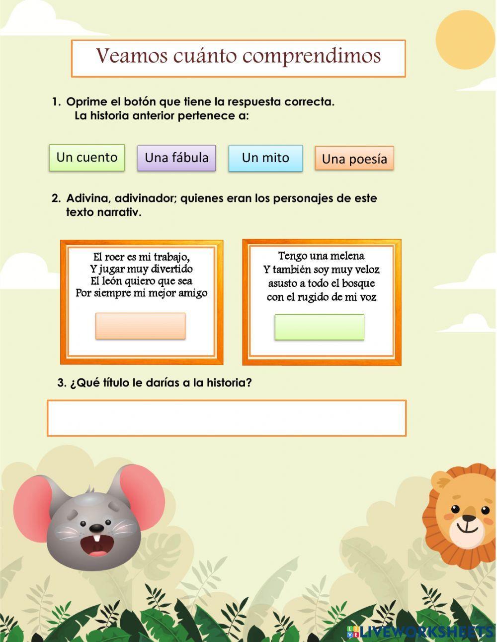 Compresión de fábula