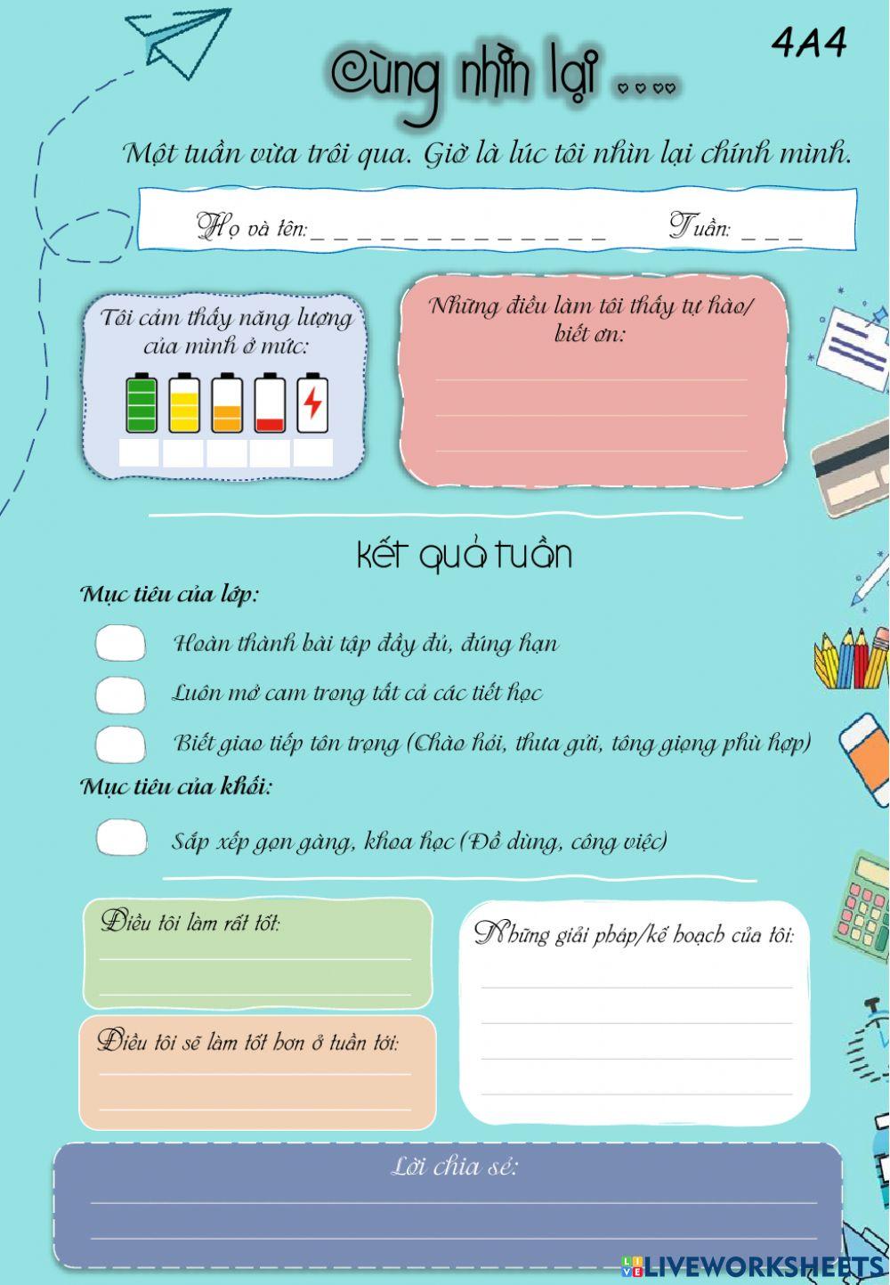 Review tuần - LiFE