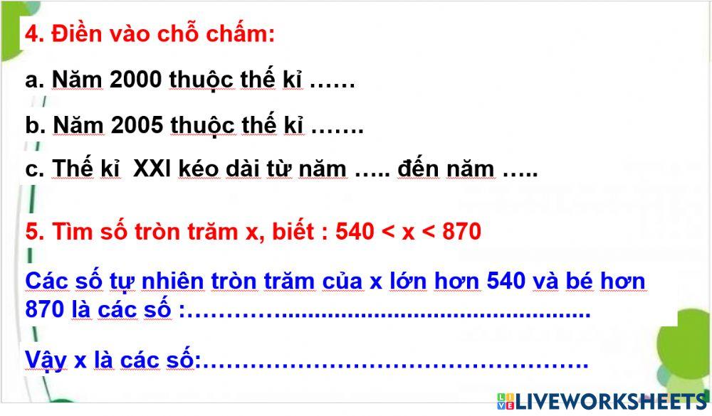 Luyện tập 4 -trang 35