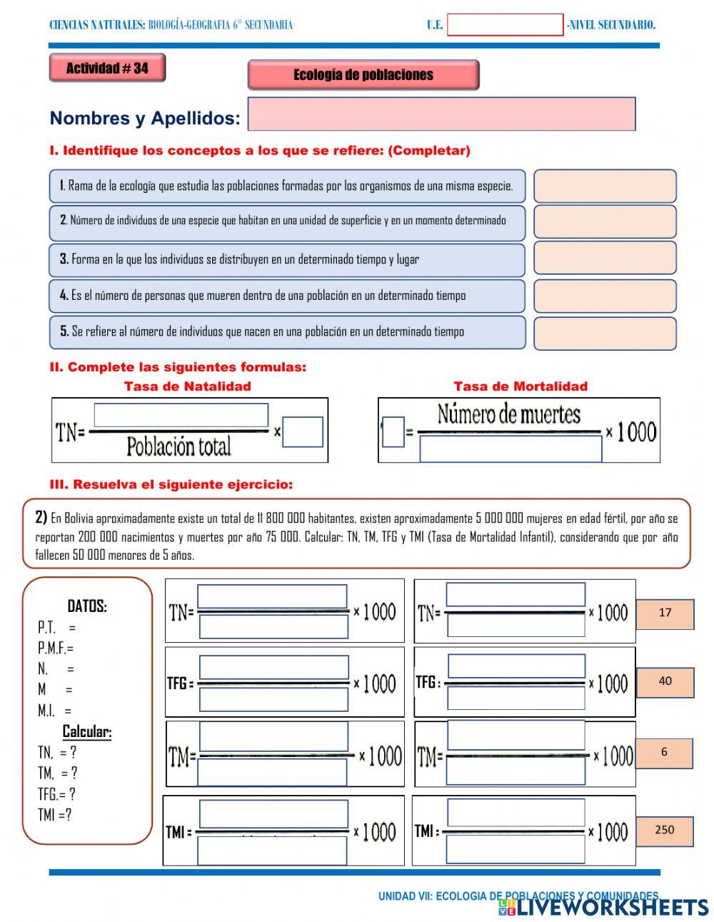 34. Ecologia de poblaciones