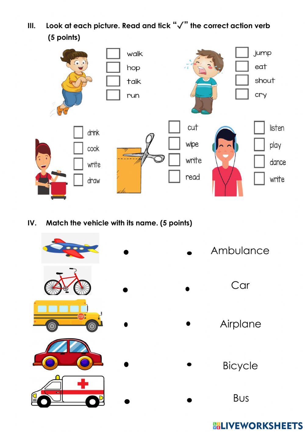 Test K3 Genius English