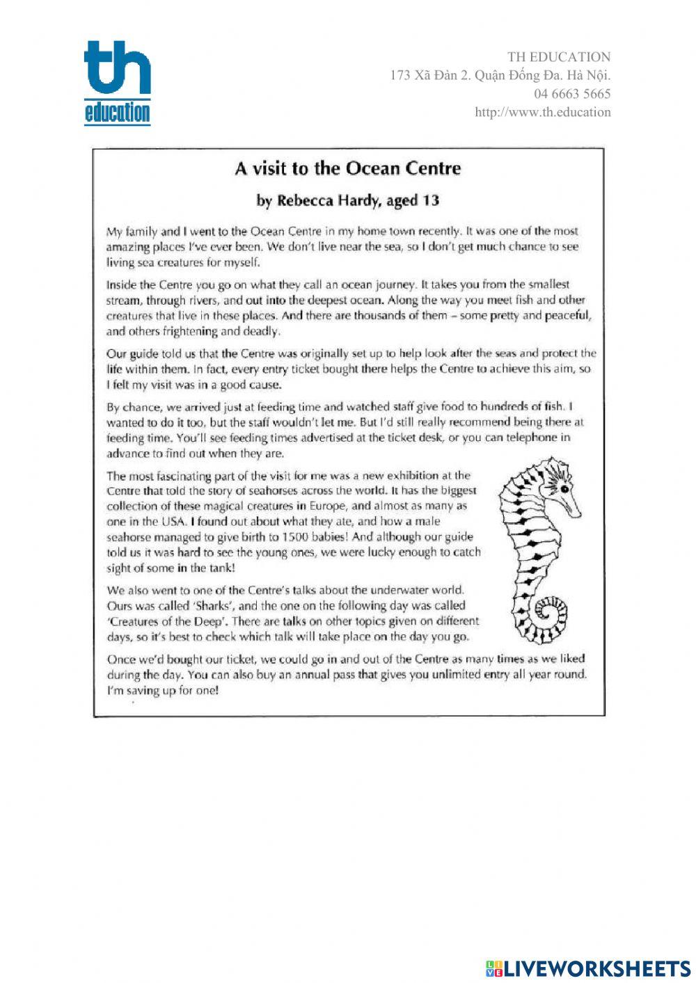 Mini test 1 level b1