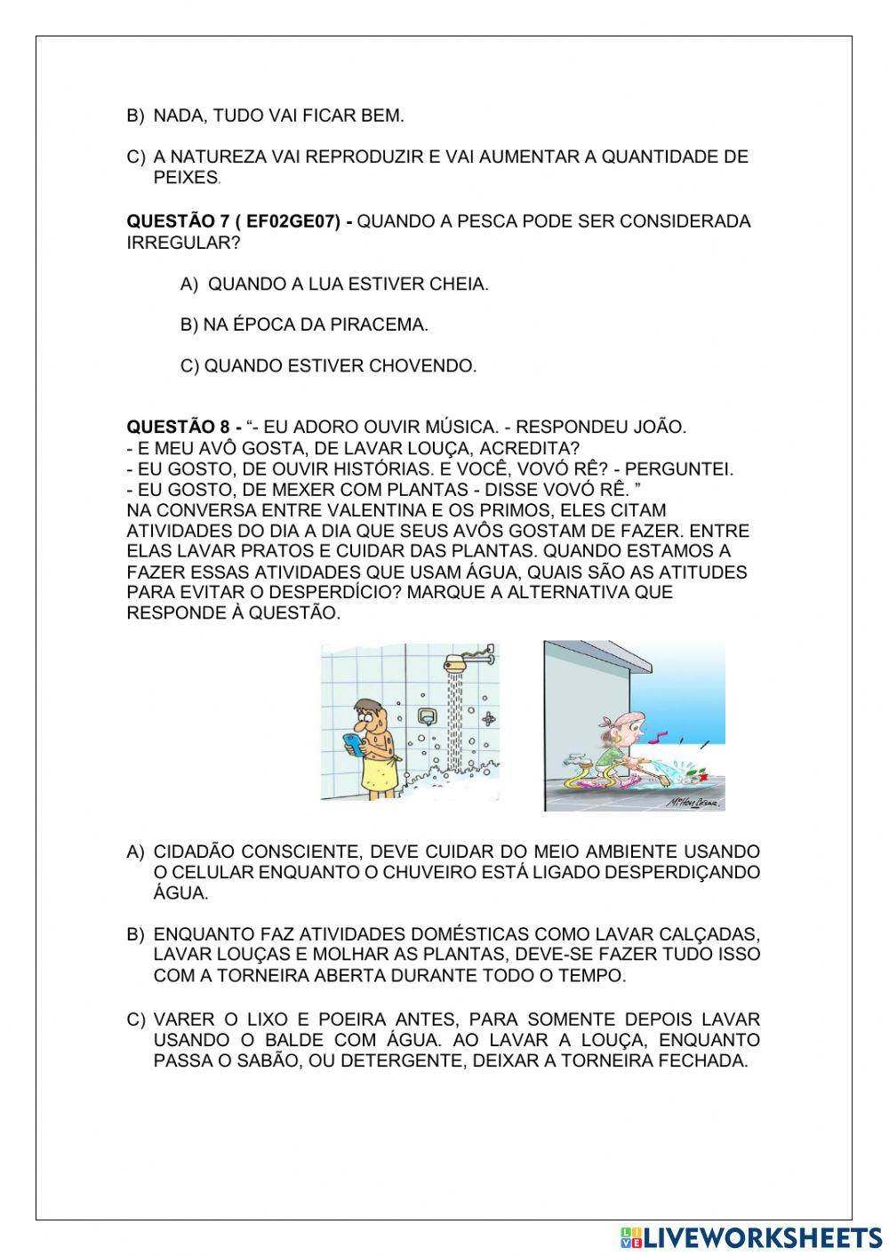 Revisão de geografia