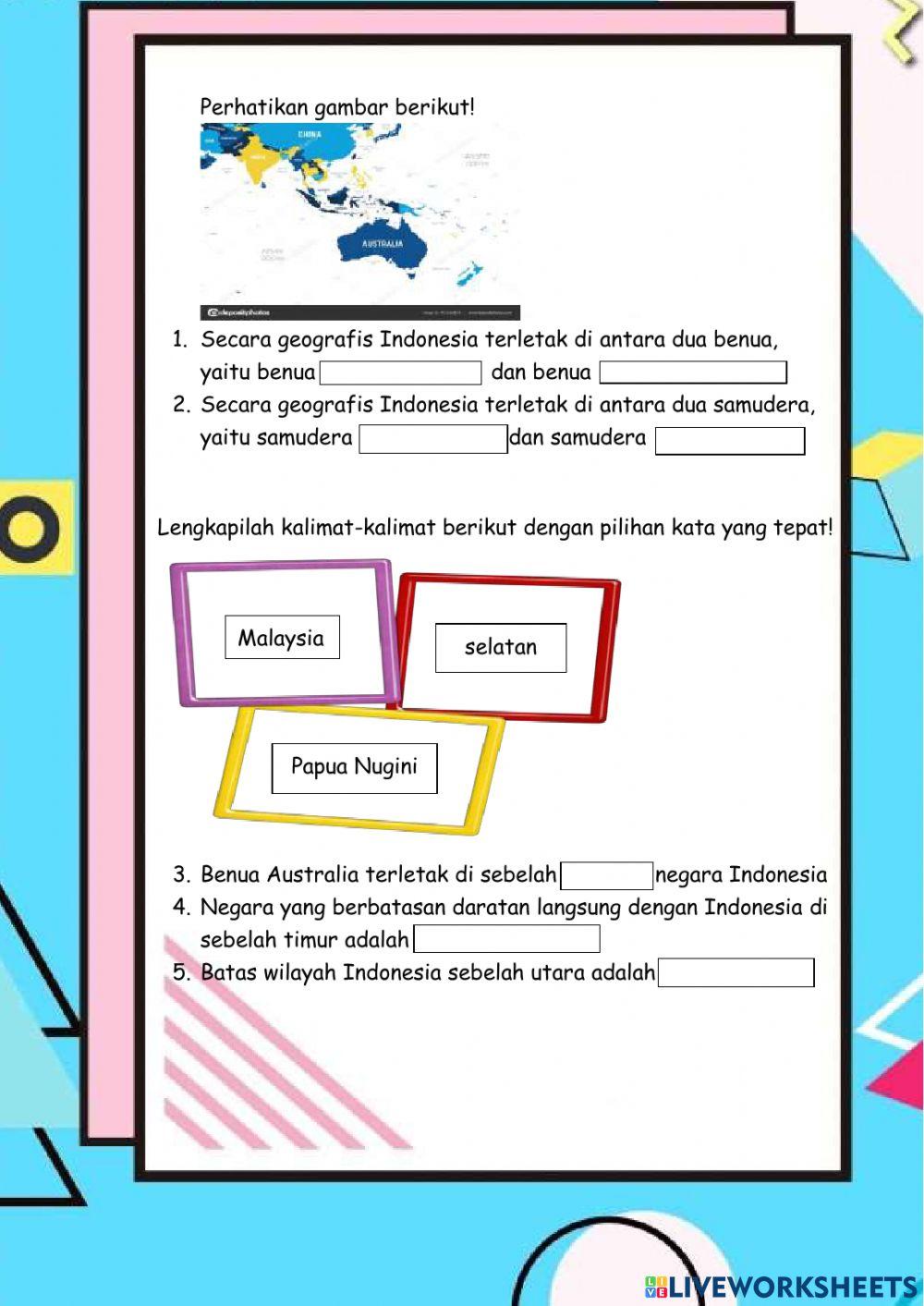 Letak Geografis Indonesia