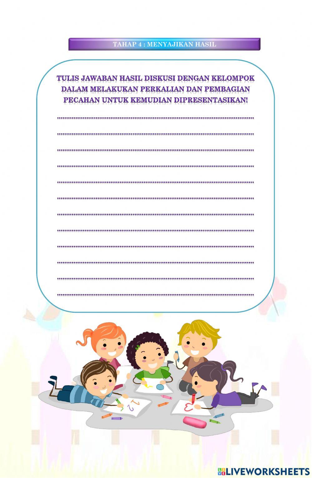 Perkalian dan Pembagian Pecahan