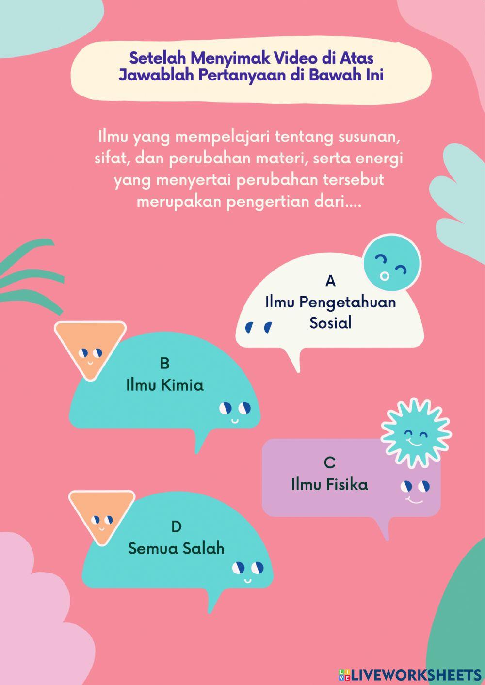 Hakikat dan Peran Ilmu Kimia dalam Kehidupan