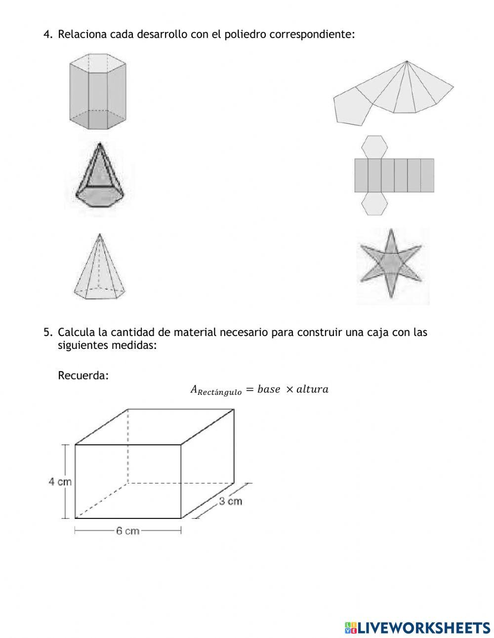 TALLER SOBRE POLIEDROS 6A