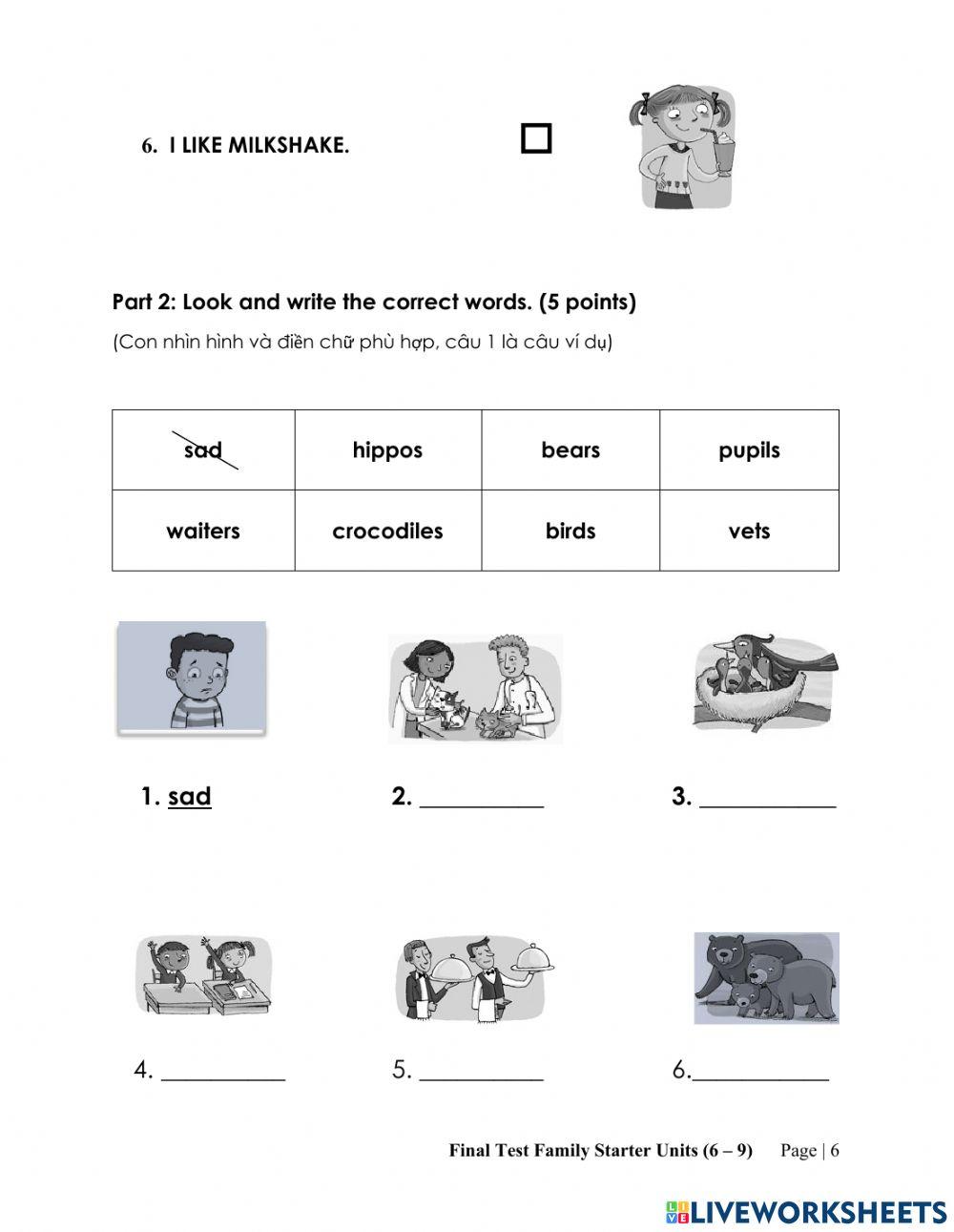 5198780 | BE FINAL TEST (LISTENING + READING + WRITING)