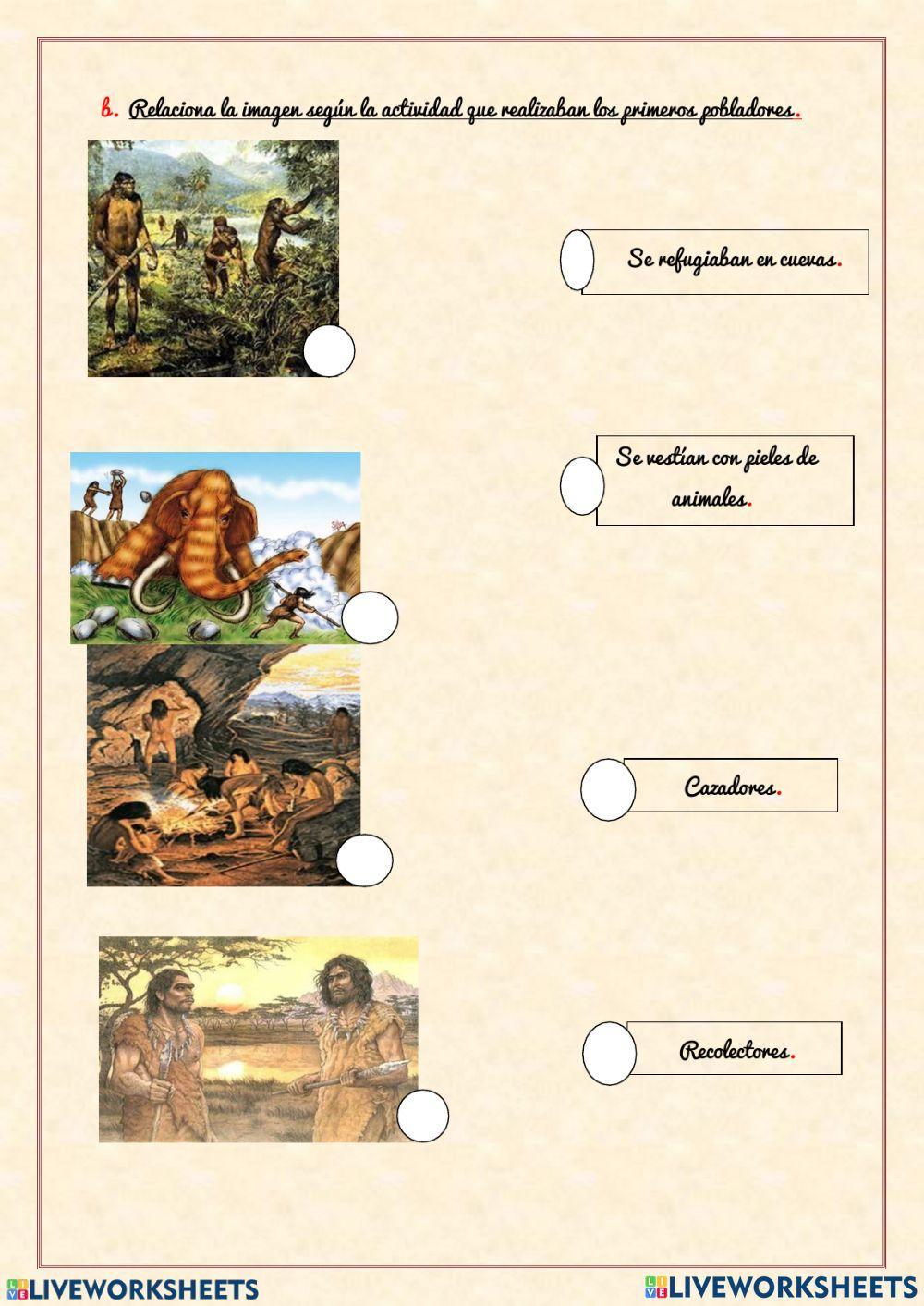 Los primeros Pobladores del Mundo