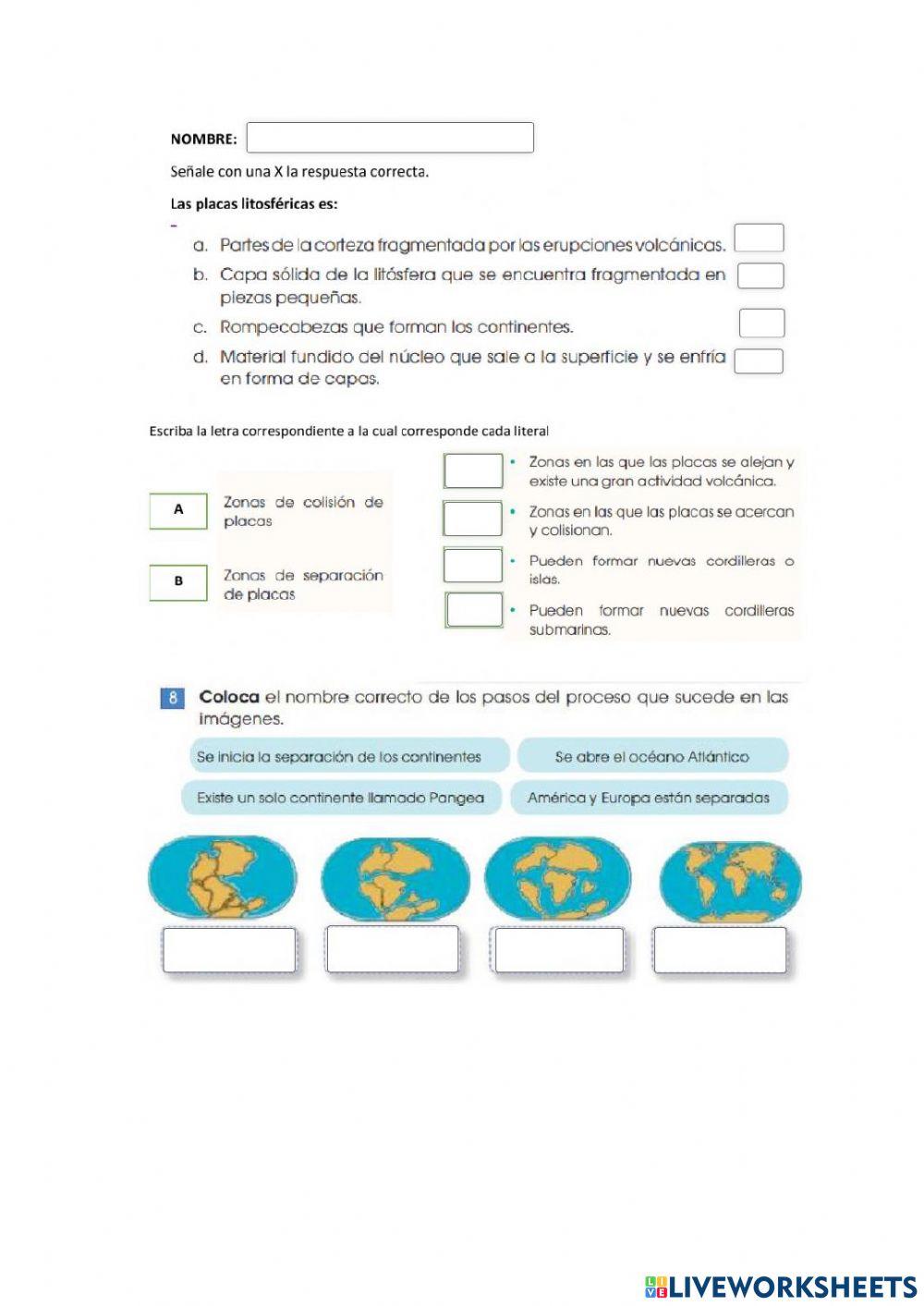 Actividad interna de la tierra