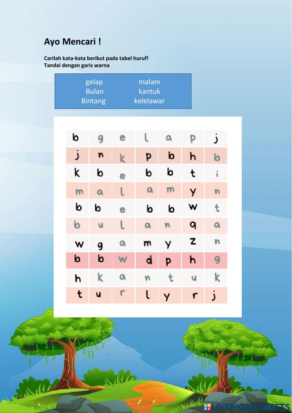 LKPD Kelas 1 Tema 3 Subtema 4