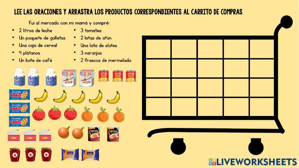 De compras en el mercado