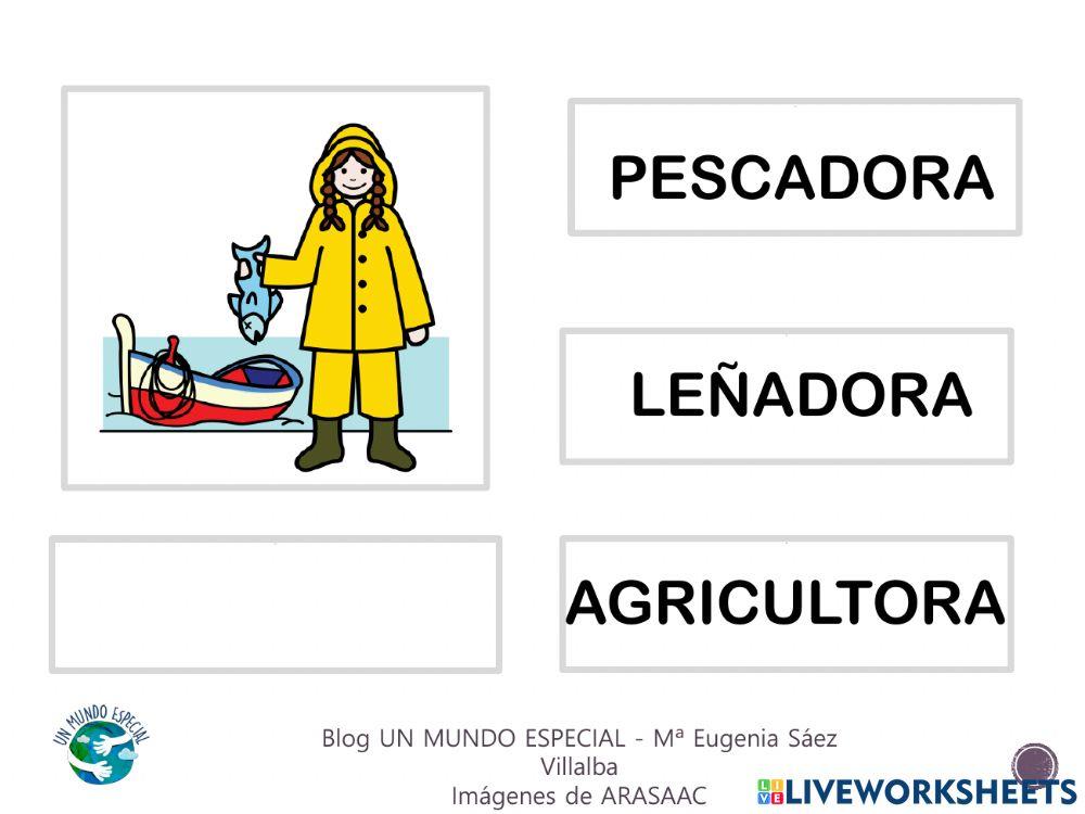 Oficios (sector primario) - Blog un mundo especial