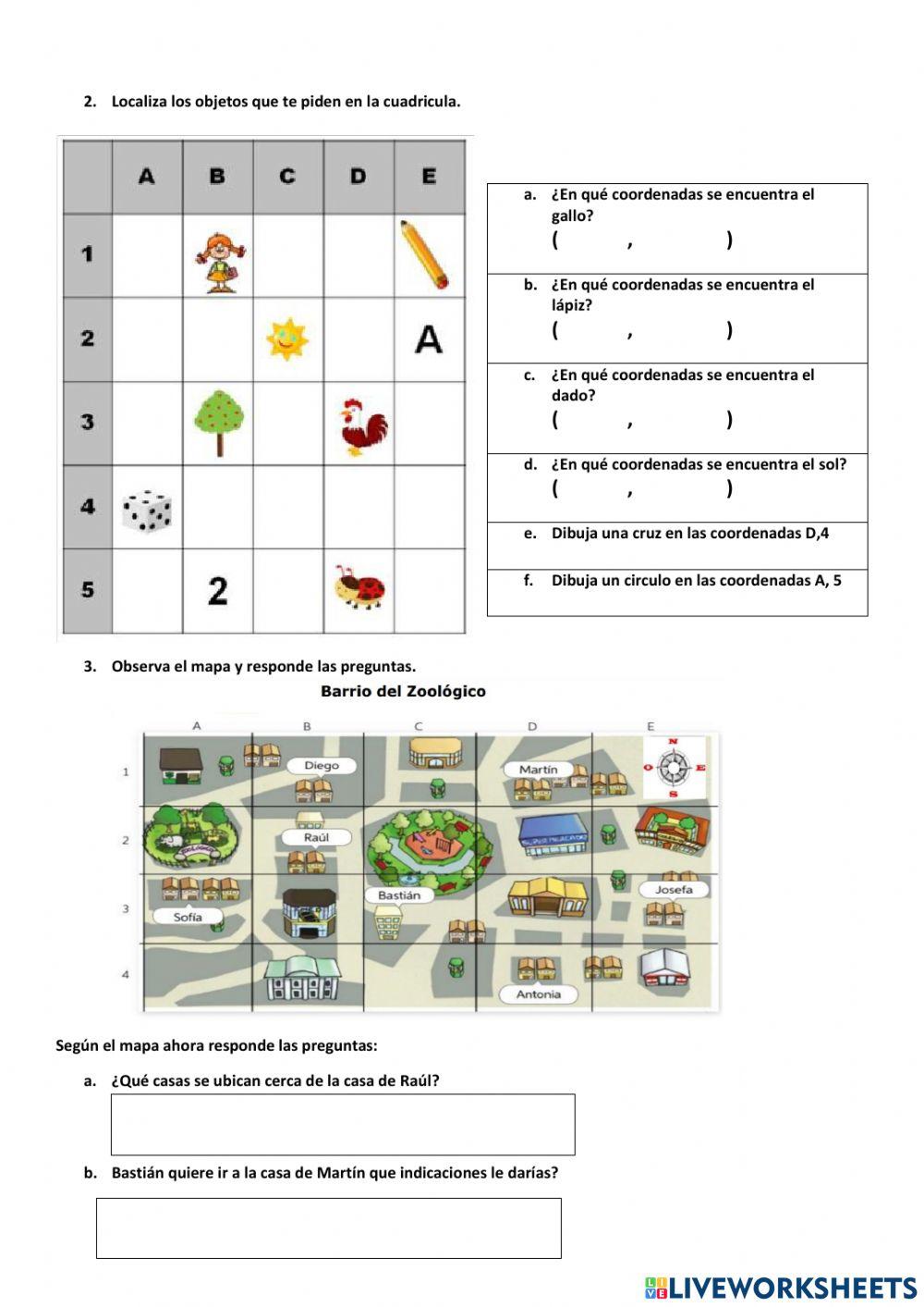 Area de cuadrado y rectangulo