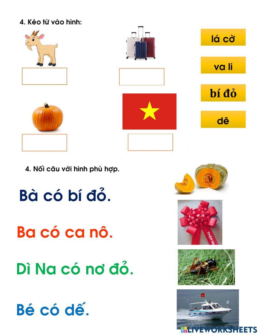 Bài ôn tập âm d đ