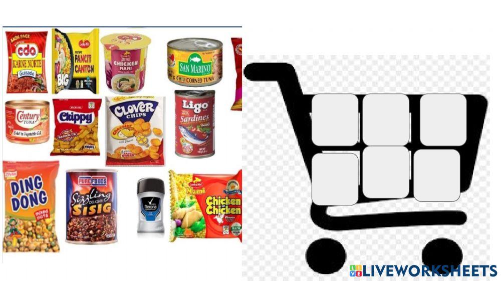 Grocery Shopping- Life Skills