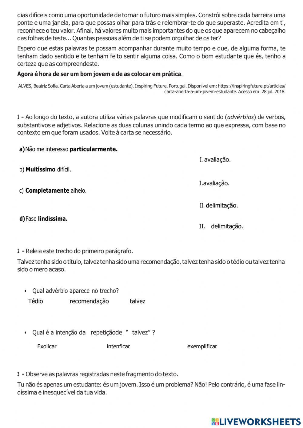 Pet 4- 7º ano  semana 4