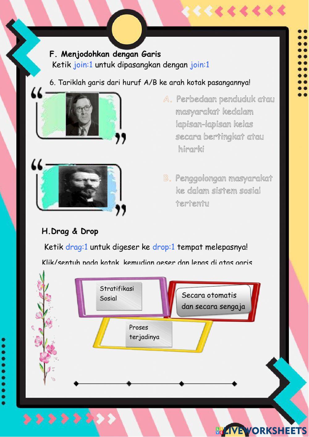 E-lkpd stratifikasi sosial